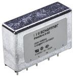 FN406-0.5-02 Schaffner EMCフィルタ 単相 500mA 基板実装 2.2nF 24 mH 0.373 mA Single Stage 1MΩ SCHAFFNER