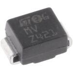 STTH1R04U STマイクロ，  ファストリカバリー 整流ダイオード， 1A， 400V 表面実装， 2-Pin DO-214AA (SMB) シリコンジャンクション STMicro