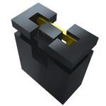 SNT-100-BK-G-H Samtec ジャンパピン / ショートピン SNT-100-BK-G-H， メス， ストレート， 黒， シャント， 2極， 1列， 2.54mmピッチ SAMTEC