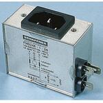 FN9246-16-06 Schaffner IECフィルタ パネルマウント 16A 250 V ac， FN9246-16-06 SCHAFFNER