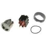 1241.6831.1120000 Schurter 押しボタンスイッチ， ラッチ， パネルマウント， DPDT， 1241.6831.1120000 SCHURTER