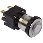 1241.6824.1124000 Schurter 押しボタンスイッチ， ラッチ， パネルマウント， DPDT， 1241.6824.1124000 SCHURTER
