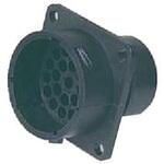 UTP0104S Souriau Sunbank by Eaton 丸型コネクタ， 4極， スタンダード， フランジマウント， UTP0104S SOURIAU
