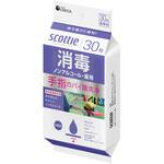 スコッティ ウェットティッシュ 消毒 ノンアルコールタイプ30枚×24パック 日本製紙クレシア スコッティ ウェットティッシュ 消毒 ノンアルコールタイプ30枚×24パック 日本製紙クレシア