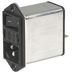 DD12.6111.111 Schurter IECフィルタコネクタ パネルマウント 6A 250 V ac， DD12.6111.111 SCHURTER