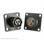 UTS08E3S Souriau Sunbank by Eaton 丸型コネクタ， 3極， スタンダード， フランジマウント， UTS08E3S SOURIAU