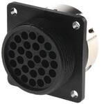 UTG02028S Souriau Sunbank by Eaton 丸型コネクタ， 28極， スタンダード， フランジマウント， UTG02028S SOURIAU