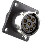 UTG0103S Souriau Sunbank by Eaton 丸型コネクタ， 3極， スタンダード， フランジマウント， UTG0103S SOURIAU