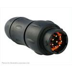 UTS1JC128P Souriau Sunbank by Eaton 丸型コネクタ， 8極， スタンダード， インライン， UTS1JC128P SOURIAU