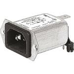 5120.0006.0 Schurter IECフィルタコネクタ ヒューズ なし パネルマウント 10A 250 V ac， 5120.0006.0 SCHURTER