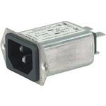 5120.1007.0 Schurter IECフィルタコネクタ ヒューズ なし パネルマウント 15A 250 V ac， 5120.1007.0 SCHURTER