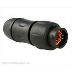 UTS1JC1210P Souriau Sunbank by Eaton 丸型コネクタ， 10極， スタンダード， インライン， UTS1JC1210P SOURIAU