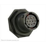 UTS71210S Souriau Sunbank by Eaton 丸型コネクタ， 10極， スタンダード， パネルマウント， UTS71210S SOURIAU