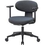 360°チルト肘付き グレーM-4155B(F28)GR アイコ