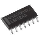 LM324AD Texas Instruments オペアンプ， 表面実装， 4回路， ±2電源， 単一電源， LM324AD Texas Instruments