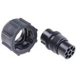 UTP6128P Souriau Sunbank by Eaton MIL規格丸型コネクタ UTP， シリーズ， オス， 8極 UTP6128P SOURIAU