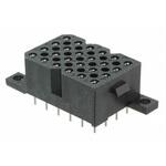 SMS24RE3TR29 Souriau Sunbank by Eaton 基板接続用ソケット 24 極 5.08mm 4 列 PCBマウント SOURIAU