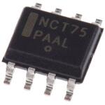 NCT75DR2G onsemi 温度センサ IC， ±1℃， シリアル-I2C， SMBus， 8-Pin SOIC onsemi