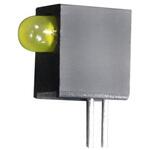キングブライト 基板用LED表示灯 黄 直角 40 ° スルーホール実装 KINGBRIGHT