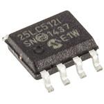 25LC512-I/SN マイクロチップ， シリアルEEPROM 512kbit シリアル-SPI MICROCHIP