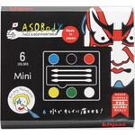 キットパスあそボディ6色パレット Mini 日本理化学