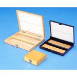 プレパラートボックス木製 TGK(東京硝子器械) スライド/カバーグラス