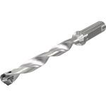 スモウカム ヘッド交換式ドリルボディ(回り止めフラット部付シャンク)8D イスカル