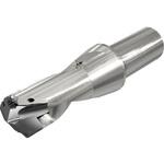 スモウカム ヘッド交換式ドリルボディ(回り止めフラット部付シャンク)1．5D イスカル