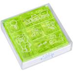 氷印 6個セット(カラーアクリル) キングジム 氷印 6個セット(カラーアクリル) キングジム