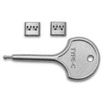 USB Type-C用 ポートロック 2個セット 専用解除キー付き メディアカバーマーケット USB Type-C用 ポートロック 2個セット 専用解除キー付き メディアカバーマーケット
