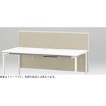 アクティブフィールド フロントパネル(パーソナルテーブル専用) W1400 不織布FY<配送時組立サービス付> イトーキ