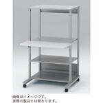 CDS-062KHCN-WE CDS型 パソコンラック CRT棚固定タイプ キャスター付 W600<配送時組立サービス付> イトーキ