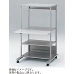 CDS-062KHAN-WE CDS型 パソコンラック CRT棚固定タイプ アジャスター付 W600<配送時組立サービス付> イトーキ