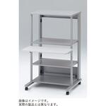 CDS-081KJCNN-WE CDS型 パソコンラック CRT棚可動タイプ キャスター付 W800<配送時組立サービス付> イトーキ