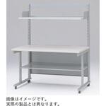 CDS-107SHDN1-WE CDS型 OAテーブル 上棚付・中棚付 W1000×H1460 (上棚板有効D450)<配送時組立サービス付> イトーキ