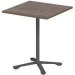 ノットワーク カフェテーブル ハイタイプ 十字脚 正方形 750×750<配送時組立サービス付> イトーキ