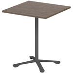 ノットワーク カフェテーブル 十字脚 昇降タイプ 正方形 750×750<配送時組立サービス付> イトーキ