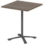 ノットワーク カフェテーブル 十字脚 昇降タイプキャスター付 正方形 750×750<配送時組立サービス付> イトーキ