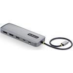 マルチポートアダプター/USB-C接続/デュアルモニター/DisplayPort 4K 60Hz/100W PD/5x USB 5Gbps/イーサネット/10-in-1 ドッキングステーション StarTech.com
