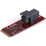 U.2 (SFF-8643) - M.2 PCI Express 4.0 x4 ホストアダプタカード /2.5インチU.2 NVMe SSD対応 StarTech.com U.2 (SFF-8643) - M.2 PCI Express 4.0 x4 ホストアダプタカード /2.5インチU.2 NVMe SSD対応 StarTech.com
