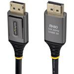 DisplayPort 2.1ケーブル/DP54 VESA準拠/DSC1.2a/オス・オス/ブラック/モニターケーブル StarTech.com DisplayPort 2.1ケーブル/DP54 VESA準拠/DSC1.2a/オス・オス/ブラック/モニターケーブル StarTech.com