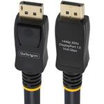 DisplayPort 1.0 ケーブル/6.1m/1920 x 1200p/10.8Gbps/抜け防止機構付き/DPオス - DPオス/ブラック/ディスプレイポート/モニターケーブル StarTech.com