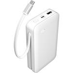 PD67W 準固体モバイルバッテリー 15000 C2+A  ホワイト 多摩電子