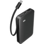 PD45W 準固体モバイルバッテリー 10000 C2+A  ブラック 多摩電子