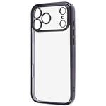 iPhone 17 Pro Max ソフトケース 精密設計 フレームメッキ/ブラック レイ・アウト iPhone 17 Pro Max ソフトケース 精密設計 フレームメッキ/ブラック レイ・アウト