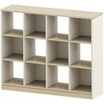 ノットワーク オープンシェルフ 3×4タイプ バックパネル付<配送時組立サービス付> イトーキ