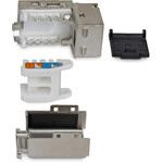 RJ45キーストーンジャック/CAT6A対応/10個セット/STPシールド/工具不要/LAN配線用 RJ45モジュラージャック StarTech.com RJ45キーストーンジャック/CAT6A対応/10個セット/STPシールド/工具不要/LAN配線用 RJ45モジュラージャック StarTech.com