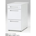 CZRデスク TypeS 脇机D800用 A4・2段+ペントレイ引出し<配送時組立サービス付> イトーキ