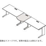 CZRデスク TypeS サイドテーブル ショートタイプ D700用<配送時組立サービス付> イトーキ