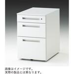 CZR-046MACSB-T1 CZRワゴン 3段 キャスターロック付<配送時組立サービス付> イトーキ